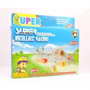 BUFFER® 80 Parça Metal Lego Uçak - V38
