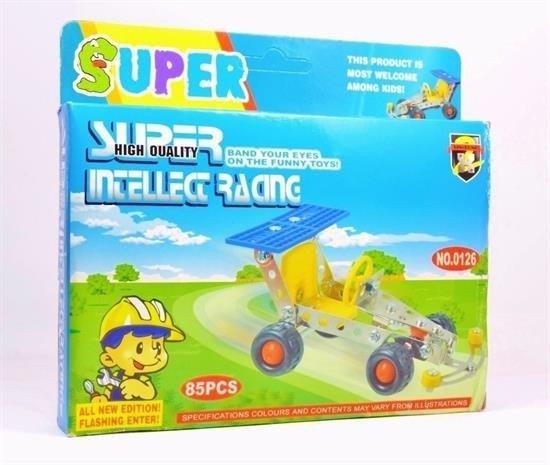 BUFFER® 85 Parça Metal Lego Araba - V36