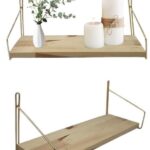 BUFFER® Ahşap Duvar Rafı 40 cm