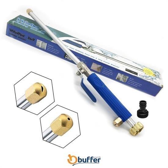 BUFFER® Alüminyum Water Jet Yüksek Basınçlı Su Püskürtme Oto Yıkama Tabancası Bahçe Sulama Aracı 75
