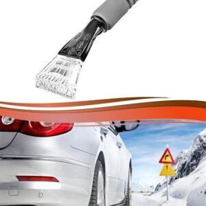 BUFFER® Araç Camı Kar Süpürgesi Buz Kazıyıcı ve Kar Temizleme Fırçası