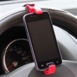 BUFFER® Araç içi Direksiyon Arası Pratik Telefon Navigasyon Tutucu Alet