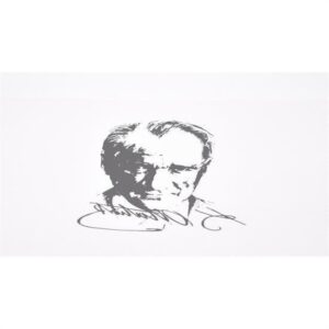 BUFFER® Atatürk Portreli Kolay Sökülebilir Takılır Çıkarılır Yapışabilir Pratik Otomobil Cam Güneşli