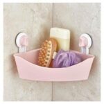 BUFFER® Banyo Duş Üçgen Şampuanlık Sabunluk Banyo Rafı Köşeliği Sepeti