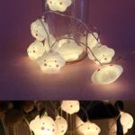 BUFFER® Beyaz Bulut Dekoratif Şerit Led Işık Zinciri Parti Süslemeleri