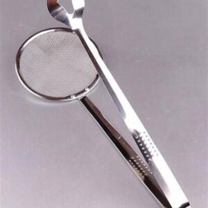 BUFFER® Çok Amaçlı Süzgeçli Paslanmaz Metal Haşlama Ve Kızartma Maşası