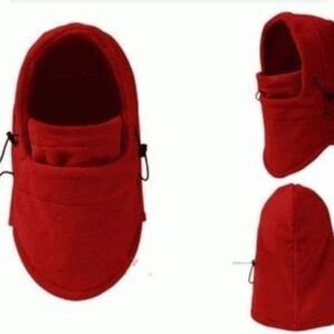 BUFFER® Çok Fonksiyonlu Kırmızı Polar Nefes Alabilir 6 Fonksiyonlu Bere