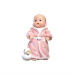BUFFER® Decotown Hediyelik Sevimli Pembe Bebek Biblo Polyester Süs Eşyası