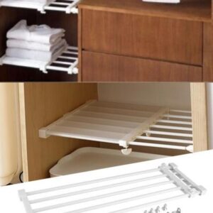 BUFFER® Dolap İçi Raf Bölümleyici Pratik Eşya Düzenleyici Organizer