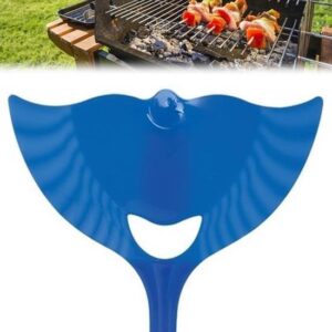 BUFFER® Ergonomik Plastik Renkli Barbekü Mangal Yakma Yelleme Yelpazesi