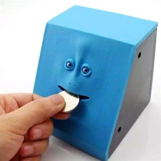 BUFFER® Facebank Para Yiyen Çiğneyen Hareket Eden Eğlenceli Kumbara