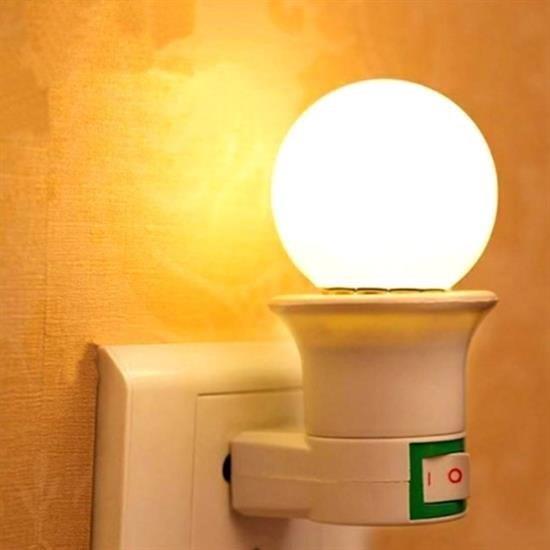BUFFER® Fişli Aç-Kapa E27 Ampül Duyu
