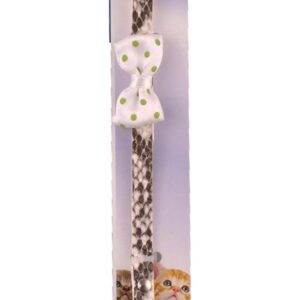 BUFFER® Fiyonklu Kedi Tasması (Leopar)