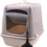 BUFFER® Fonksiyonel Kapalı Kedi Tuvaleti Küçük Boy (Karışık Renk)