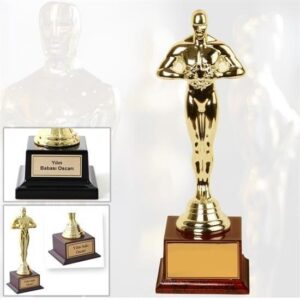 BUFFER® Hediyelik Oscar Adam Yılın Oscarı Ödülü Başarı Kupası Heykeli
