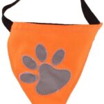 BUFFER® Kedi Köpek Fuları Gece Görüşlü Reflektör Kumaşlı Fosforlu Large