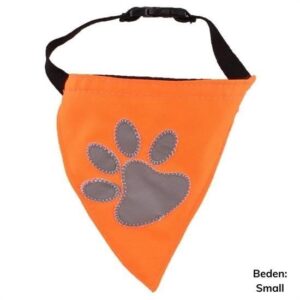 BUFFER® Kedi Köpek Fuları Gece Görüşlü Reflektör Kumaşlı Fosforlu Small
