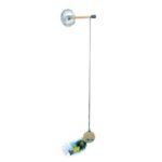 BUFFER® Kediler için Çok Renkli Zilli Vantuzlu Eğlenceli Olta Şekilli Kedi Oyuncağı