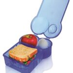 BUFFER® Kilitli Kapaklı Sıcak Tutan 3 Gözlü Beslenme Çantası Kutusu Kabı