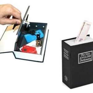 BUFFER® Kitap Görünümlü Mini Gizli Kasa Kumbara