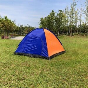 BUFFER® Kolay Kurulumlu Su Geçirmez Sineklikli Pratik Kamp Çadırı 6 Kişilik (200x250x150)