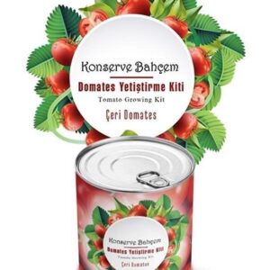 BUFFER® Konserve Bahçem Evde Konservede Çeri Domates Yetiştirme Kiti