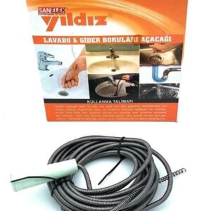 BUFFER® Lavabo Ve Gider Boru Açacağı Lavabo Tıkanıklık Açma Sustası