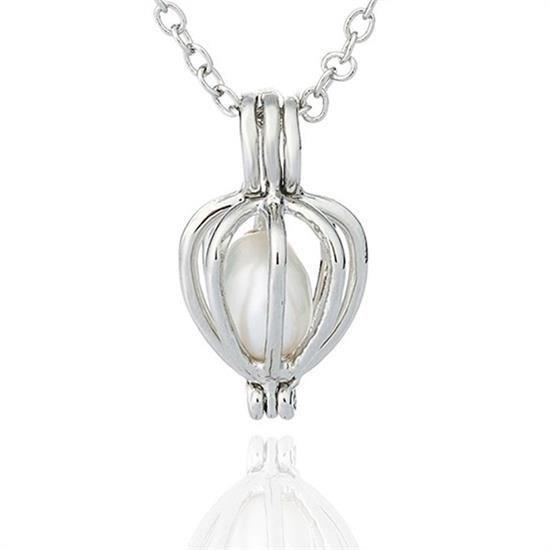 BUFFER® Love Pearl İstiridye İnci Kolye Küpe Yüzük Set