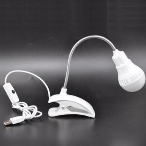 BUFFER® Mandallı Led Masa Lambası Bükülebilir Ders Çalışma Işığı Lambası