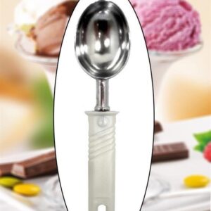 BUFFER® Metal Dondurma Kaşığı Plastik Saplı Dondurma Top Servis Kaşığı