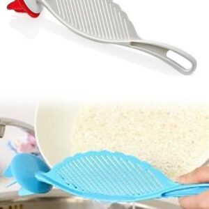 BUFFER® Pratik Süzgeç Prinç Mercimek Bulgur Yıkama ve Süzme Kaşığı Aparat