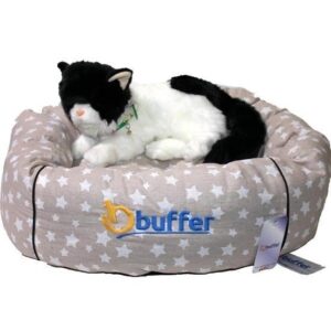 BUFFER® Simit Model Kedi Köpek Evcil Hayvan Rahat Uyku Yatağı