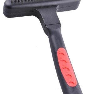 BUFFER® Tek Taraflı Yaylı Kedi Köpek Tarağı Ergonomik Tüy Toplama Fırçası